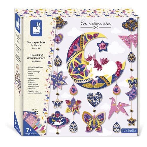 3 ATTRAPES REVES BRILLANTS LICORNES