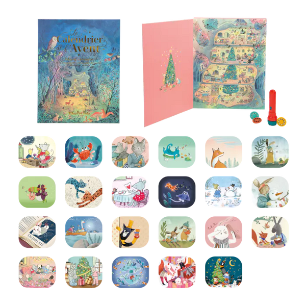 CALENDRIER DE L'AVENT - LAMPE A HISTOIRE