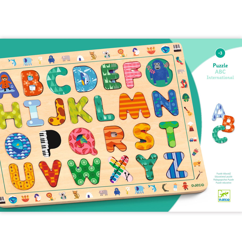 PUZZLE ABC EN BOIS