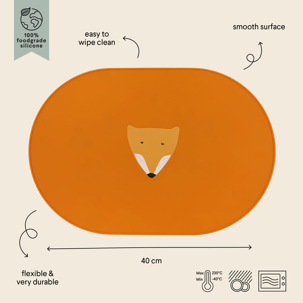 SET DE TABLE EN SILICONE - M. RENARD