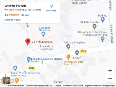 Emplacement géographique les ptits boucans
