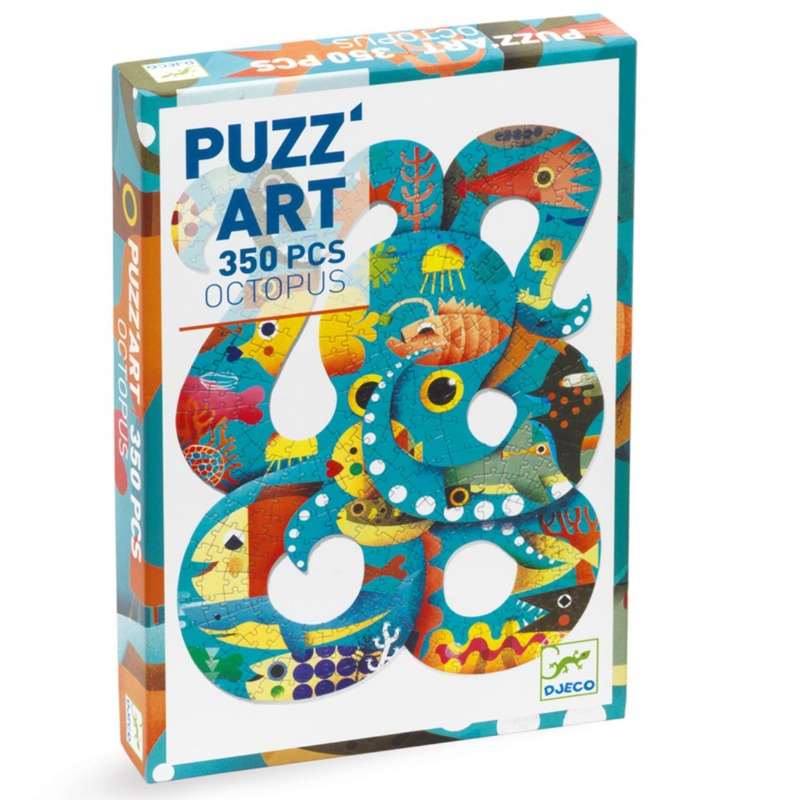 puzz art octopus djeco